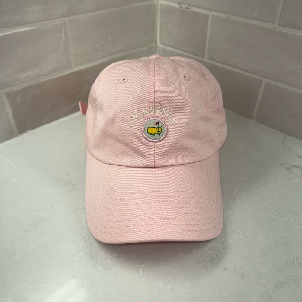 Masters Embroidered Pink Baseball Cap